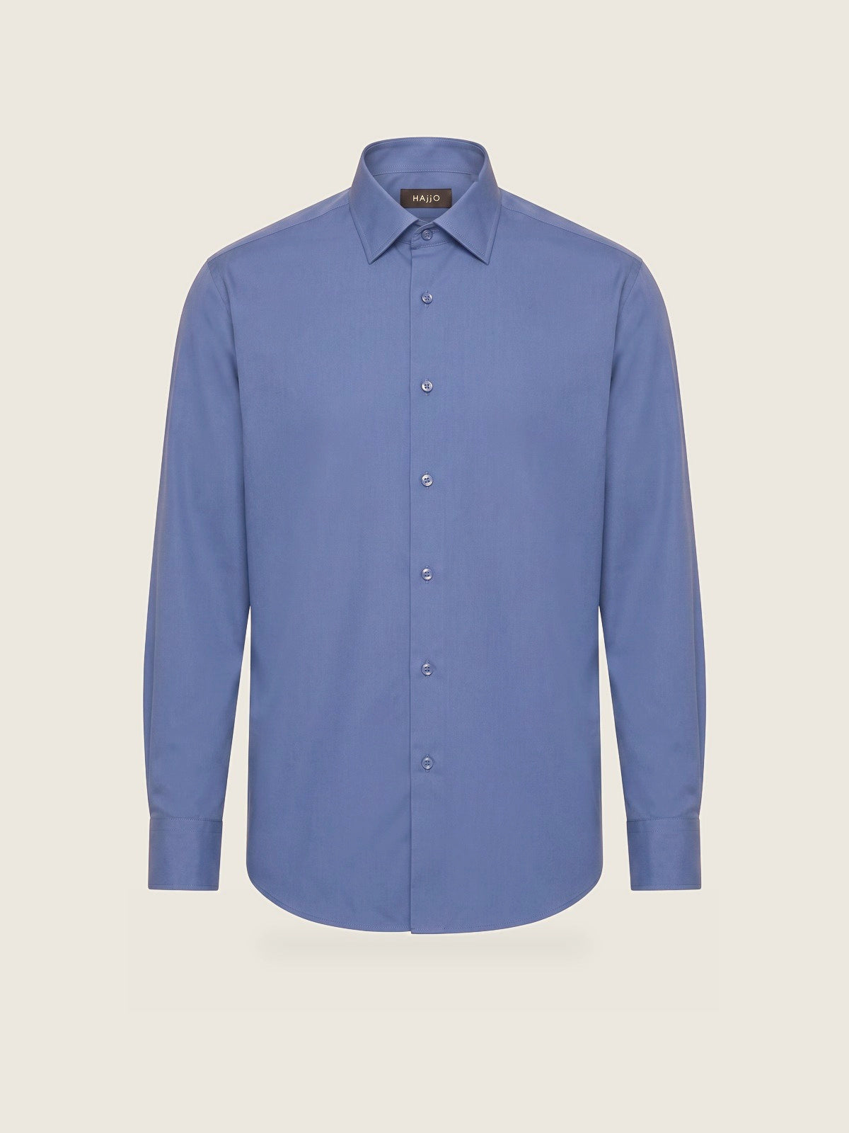 Classic Shirt, Light Blue Slim, front view on a plain background