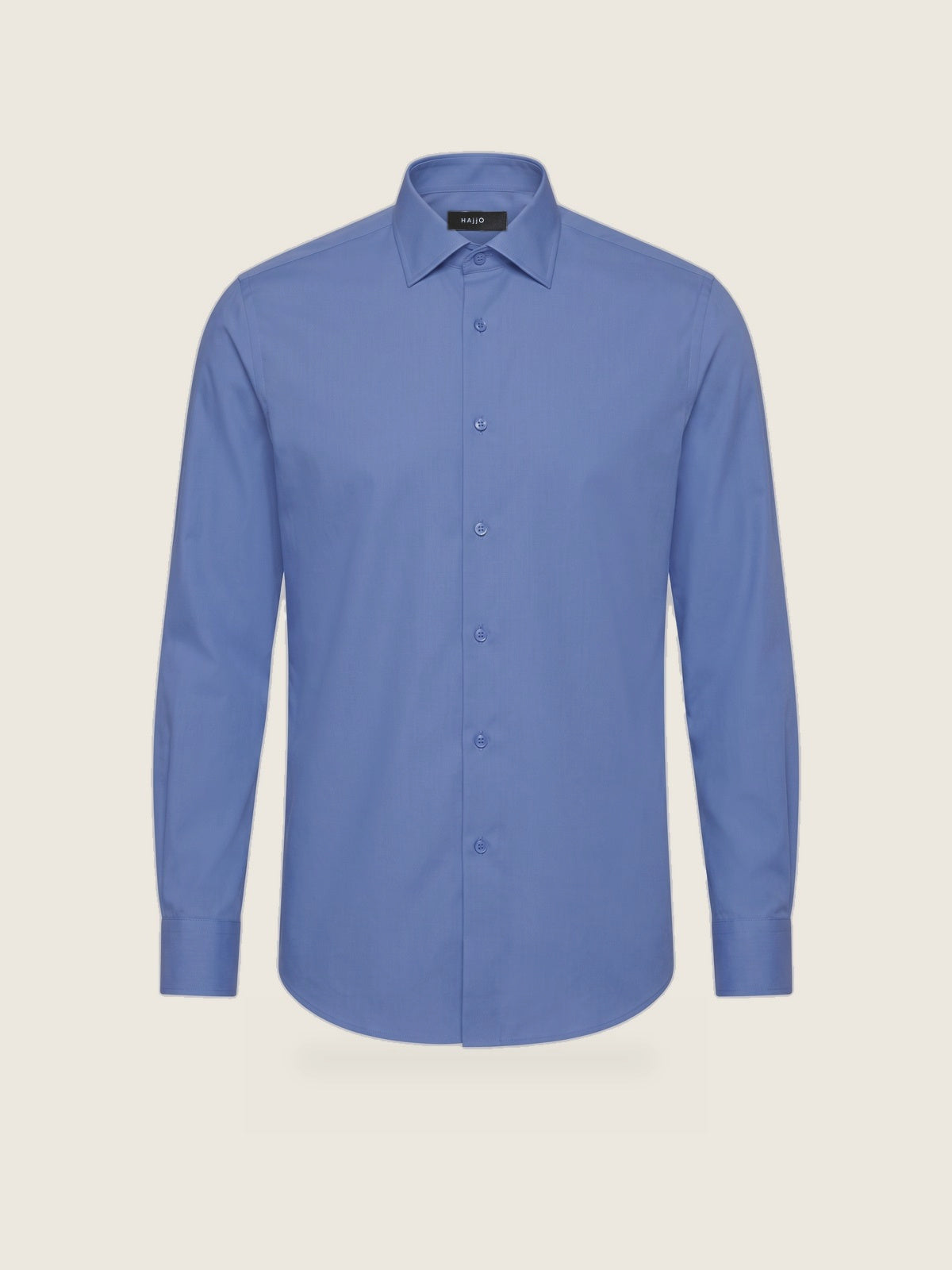 Classic Shirt, Light Blue Slim, front view on a plain background