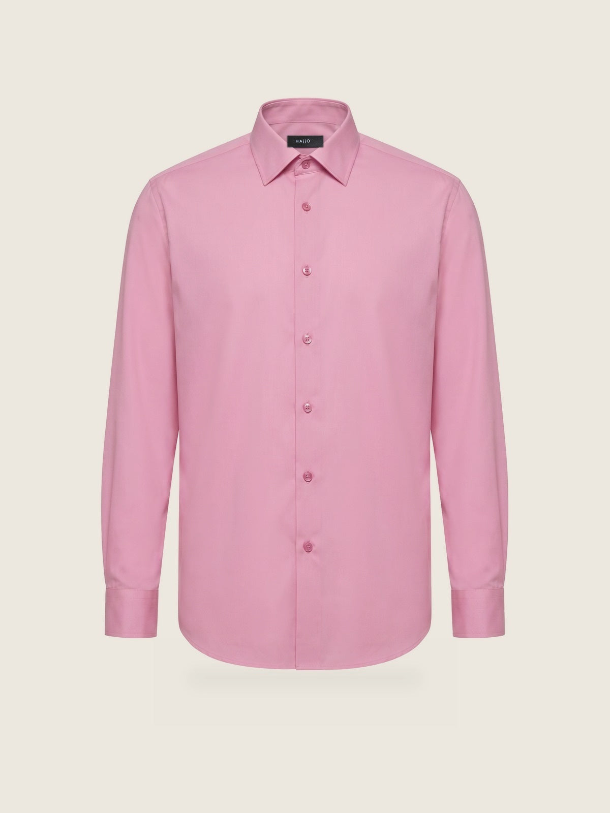 Classic Shirt, Pink, front view on a plain background