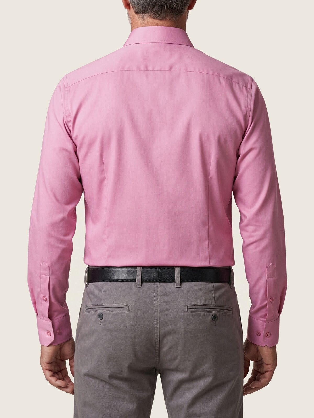 Classic Shirt, Pink, back on the model