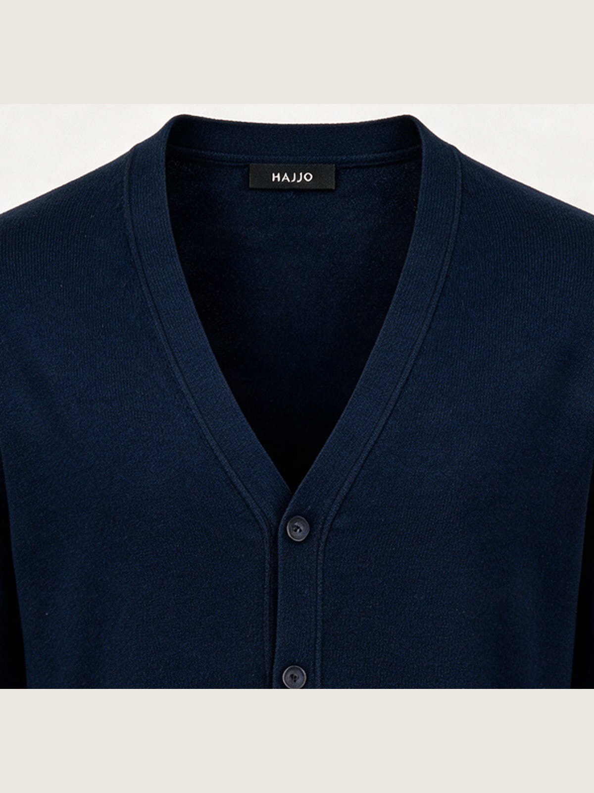 Knit Cardigan, Navy, collar and lapel