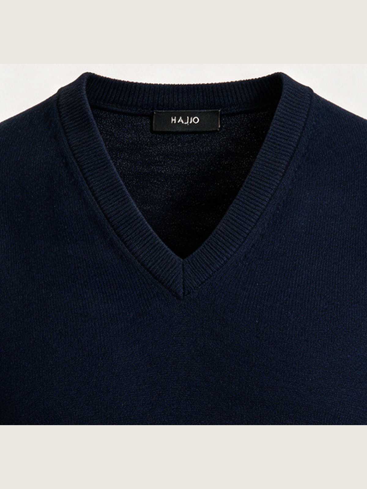Knit Vest, Navy, collar and lapel
