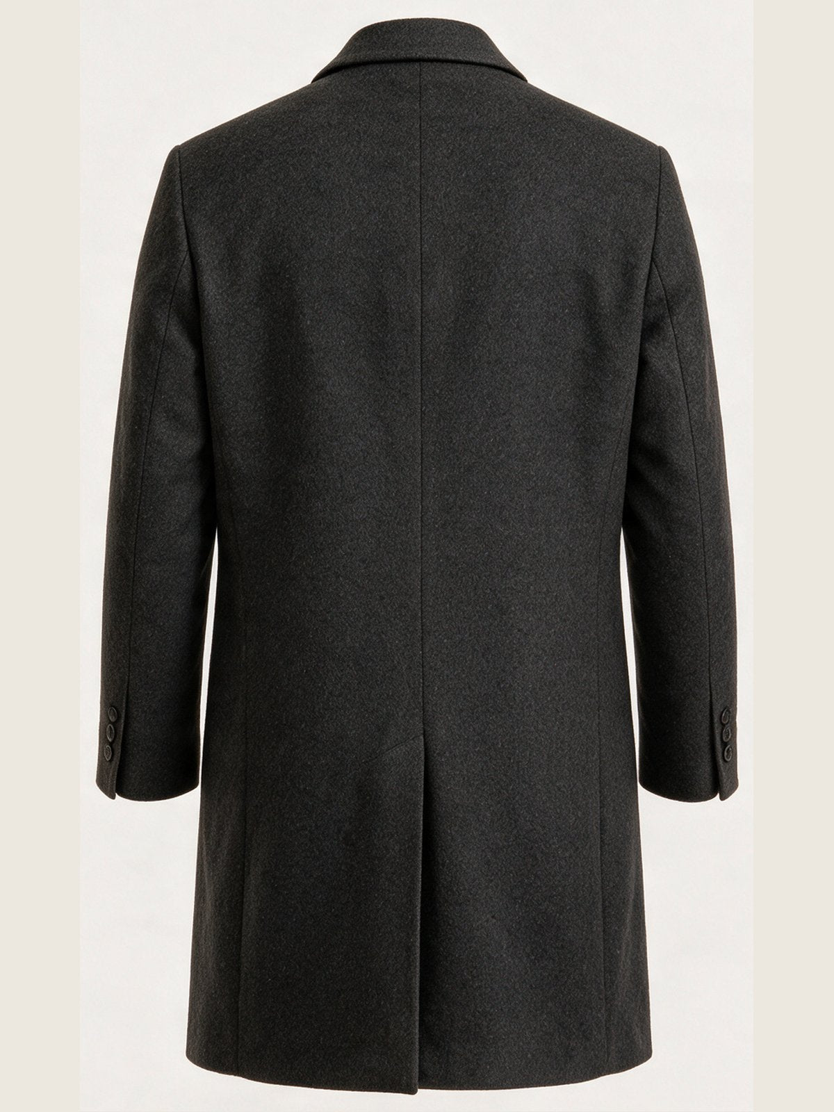 Overcoat, Charcoal, back view