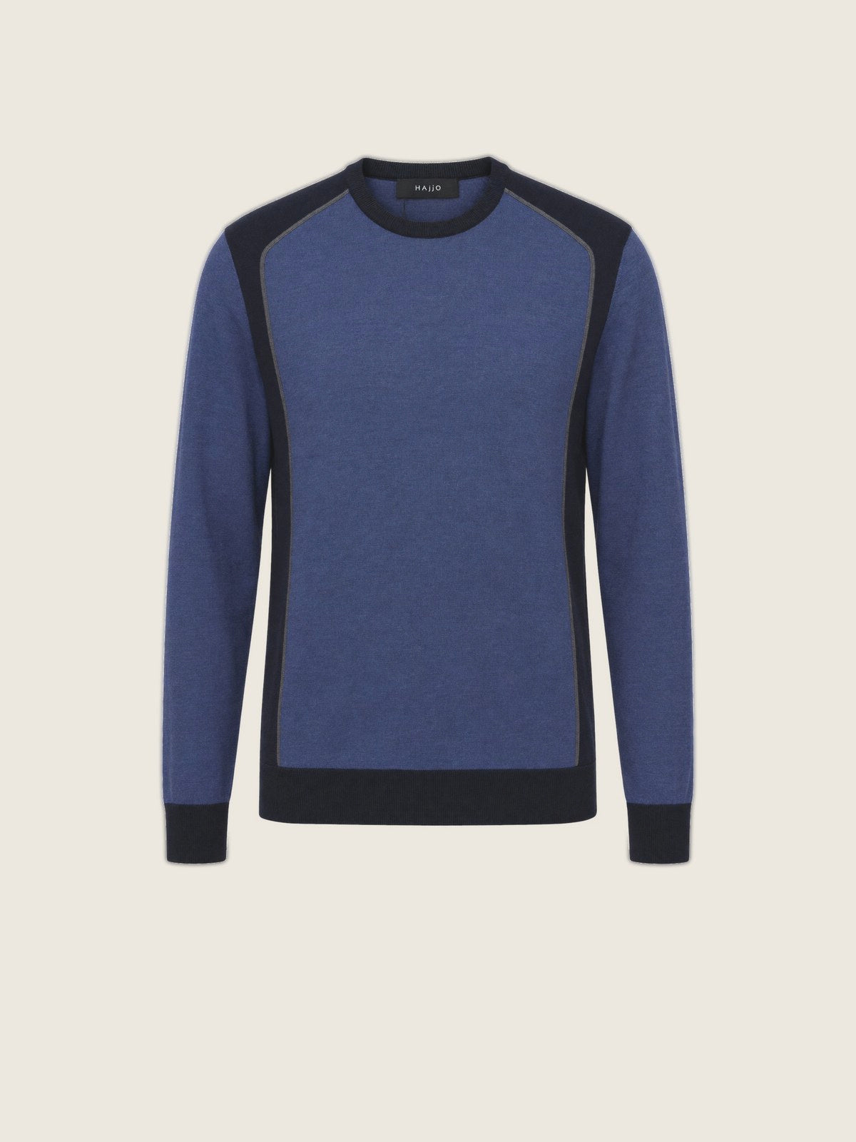 PULLOVER Italian Merino 1025008, front view on a plain background