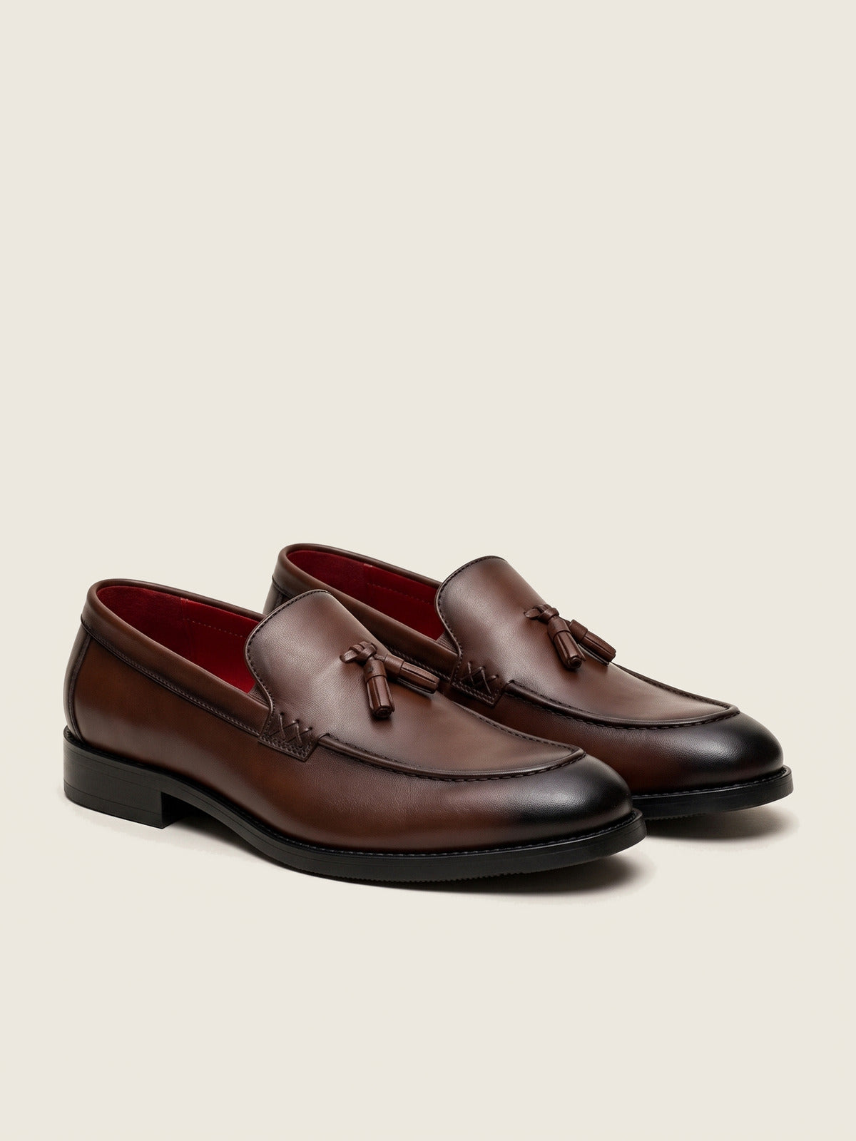 Tassel Loafer, Brown, the pair